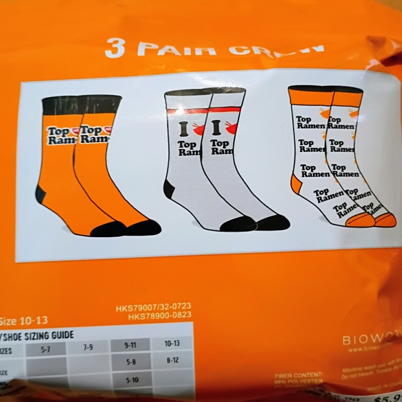 Vibrant Romen Noodle Hoodie And Socks Set - Picture 7 of 7